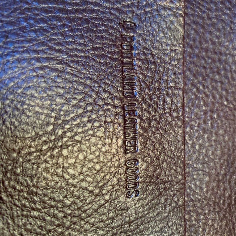 Portland Leather Brown Tote - Picture 2 of 5